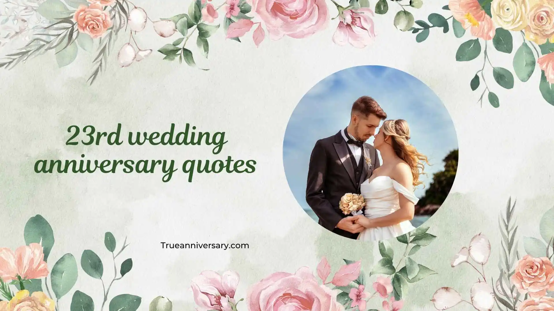 23rd wedding anniversary quotes