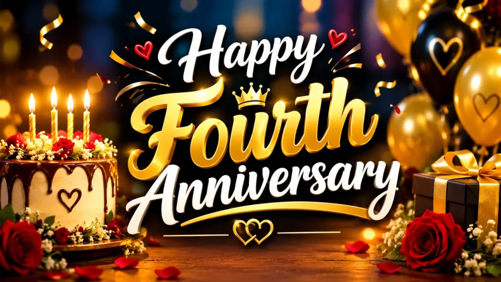 Happy Fourth Anniversary