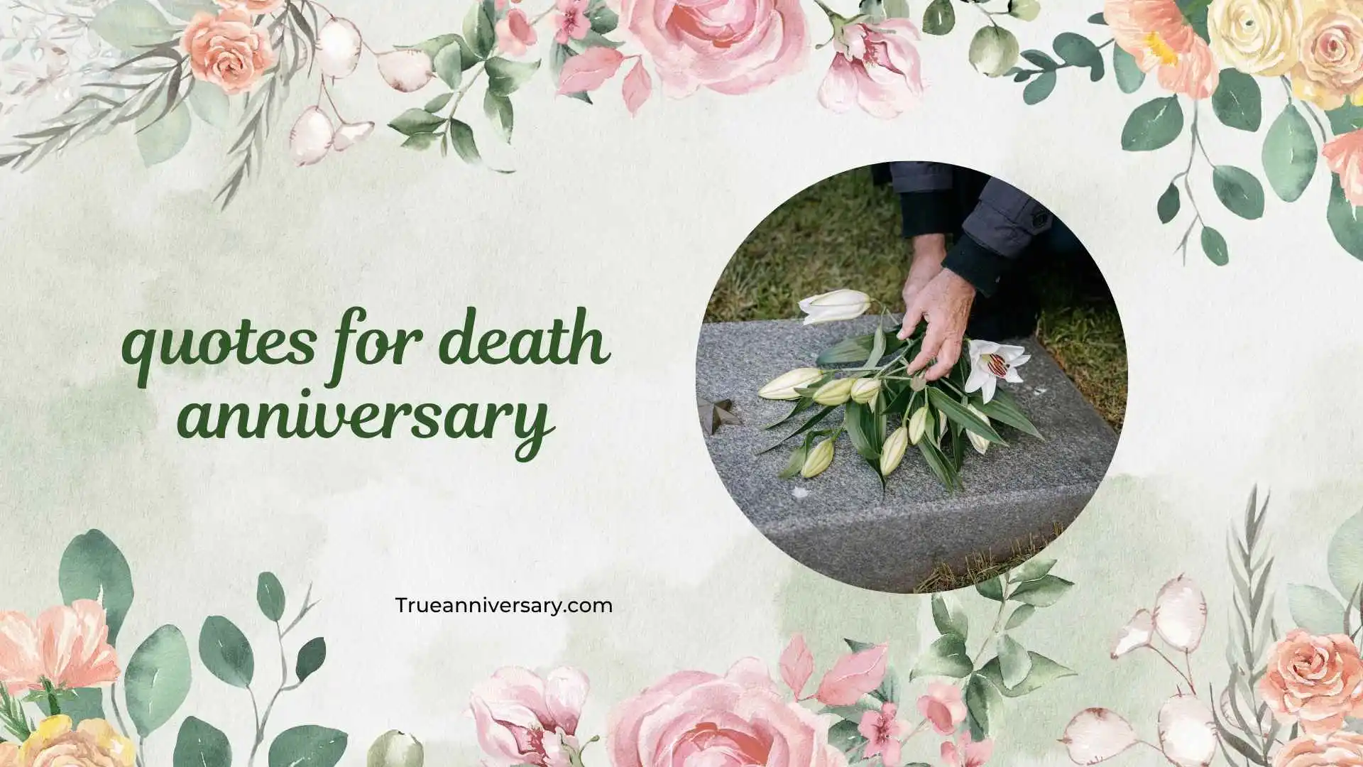 quotes for death anniversary