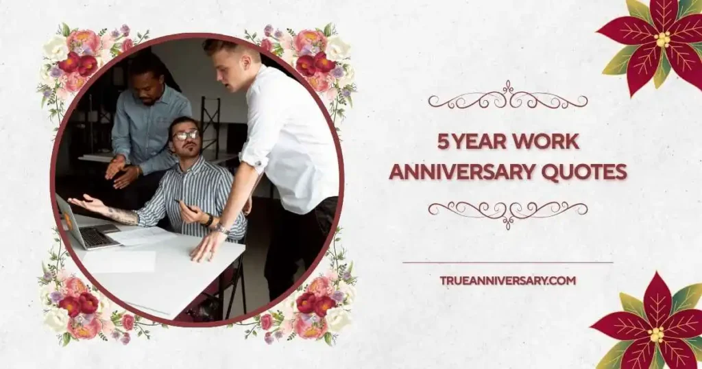 Work Anniversary Wishes to Colleagues