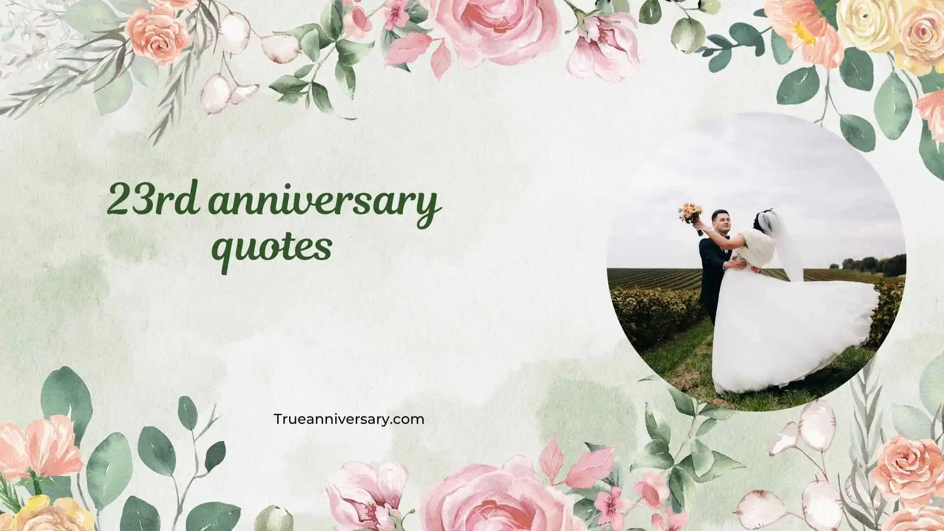 23rd anniversary quotes