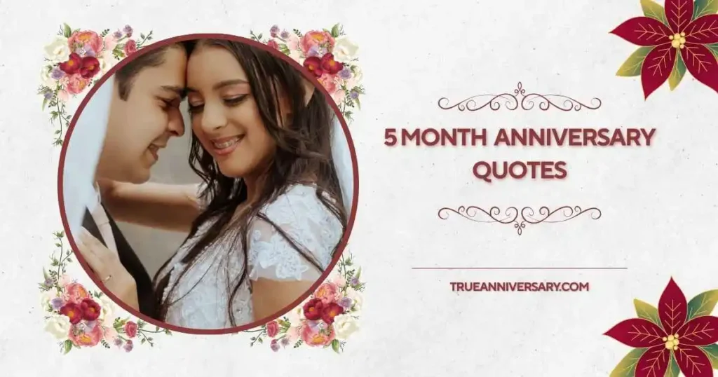 5 Month Anniversary Quotes for Couple
