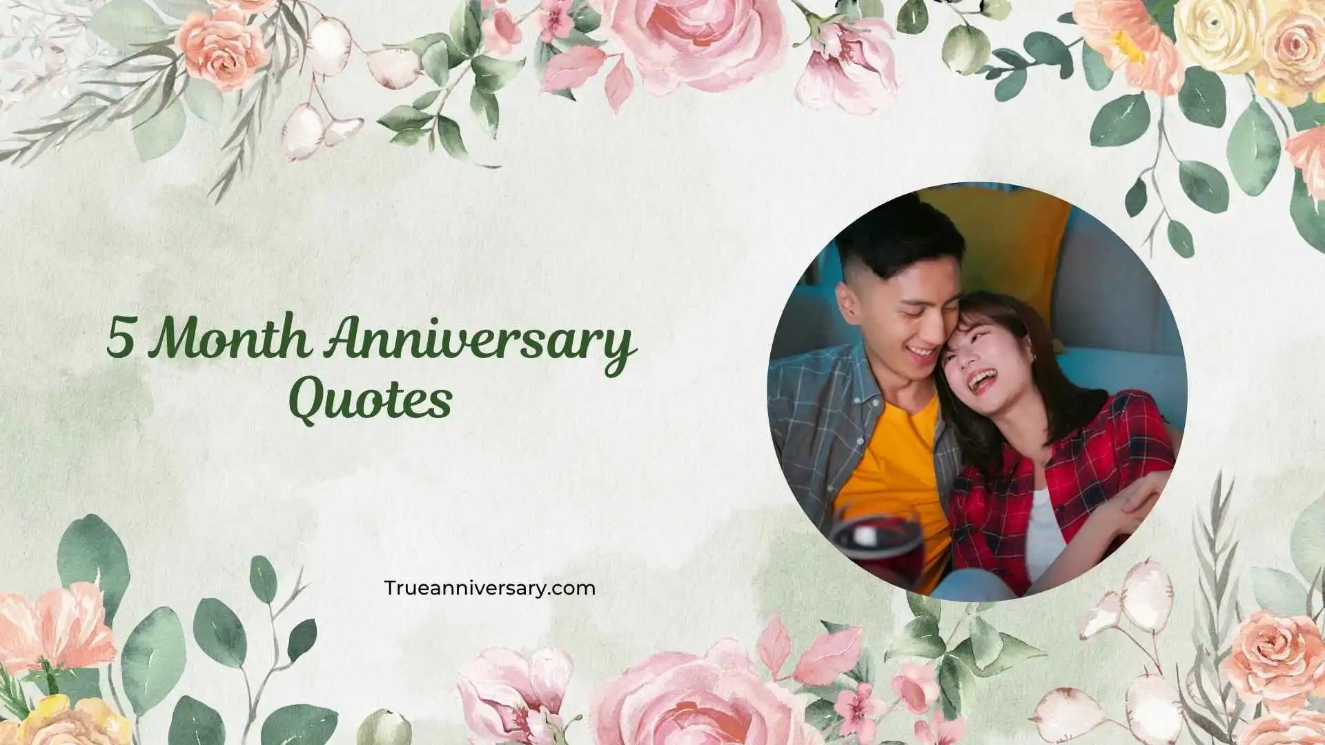 5 Month Anniversary Quotes