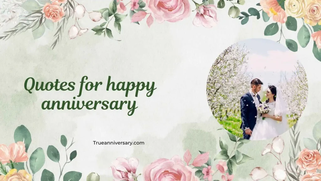 Happy Anniversary Quotes for Wife