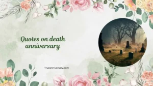 quotes on death anniversary