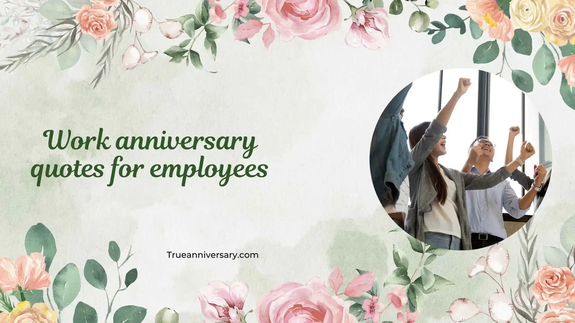 work anniversary quotes for employees