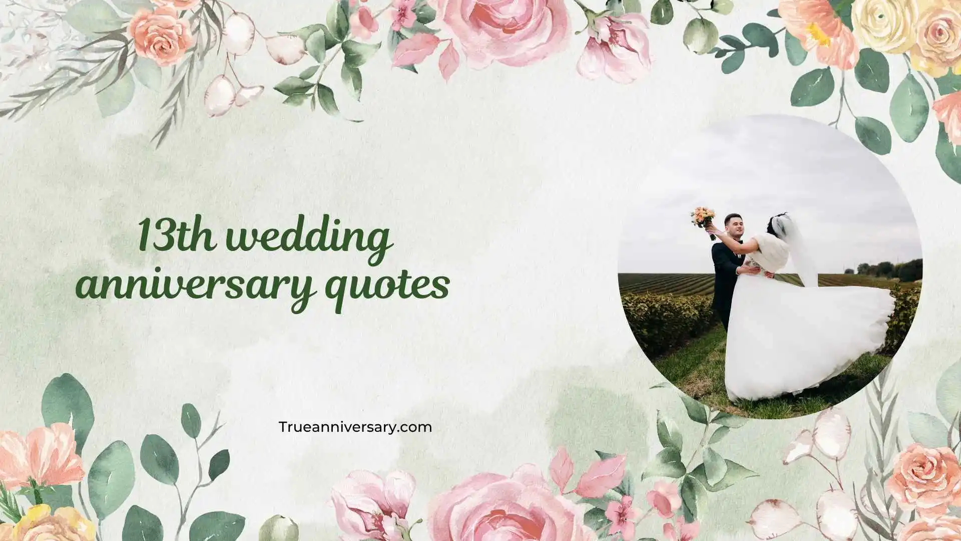 13th wedding anniversary quotes