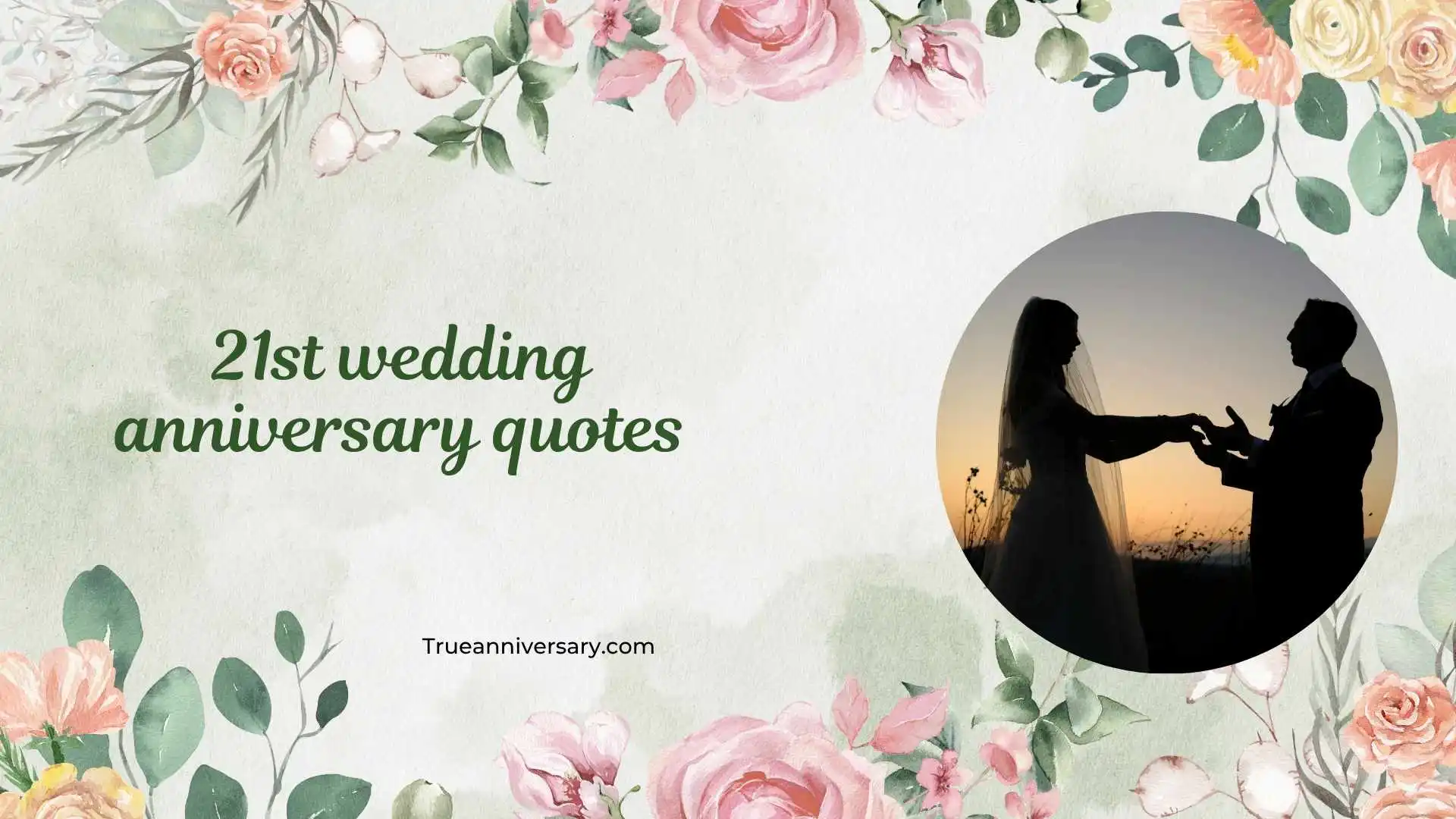 21st wedding anniversary quotes