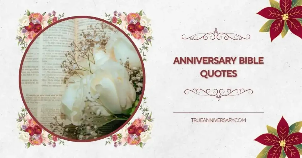 Anniversary Bible Quotes About Faith and Strength