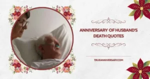 anniversary of husband's death quotes