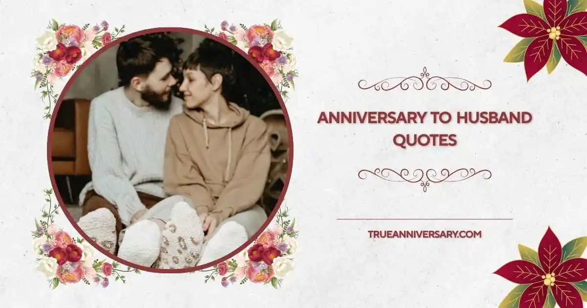 anniversary to husband quotes