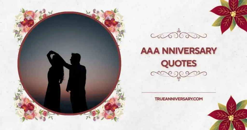 Deep emotional aa anniversary quotes