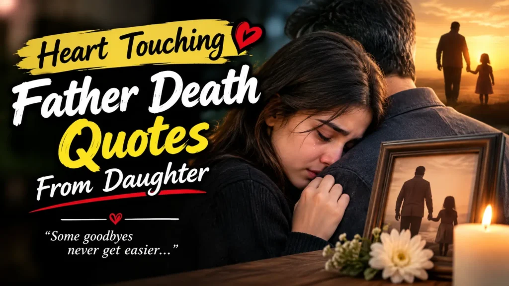 Father Death Quotes From Daughter