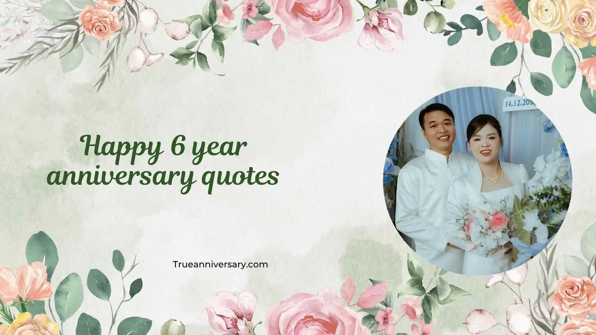 happy 6 year anniversary quotes