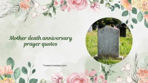 mother death anniversary prayer