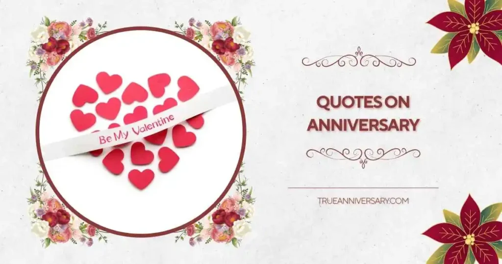 Romantic quotes on anniversary