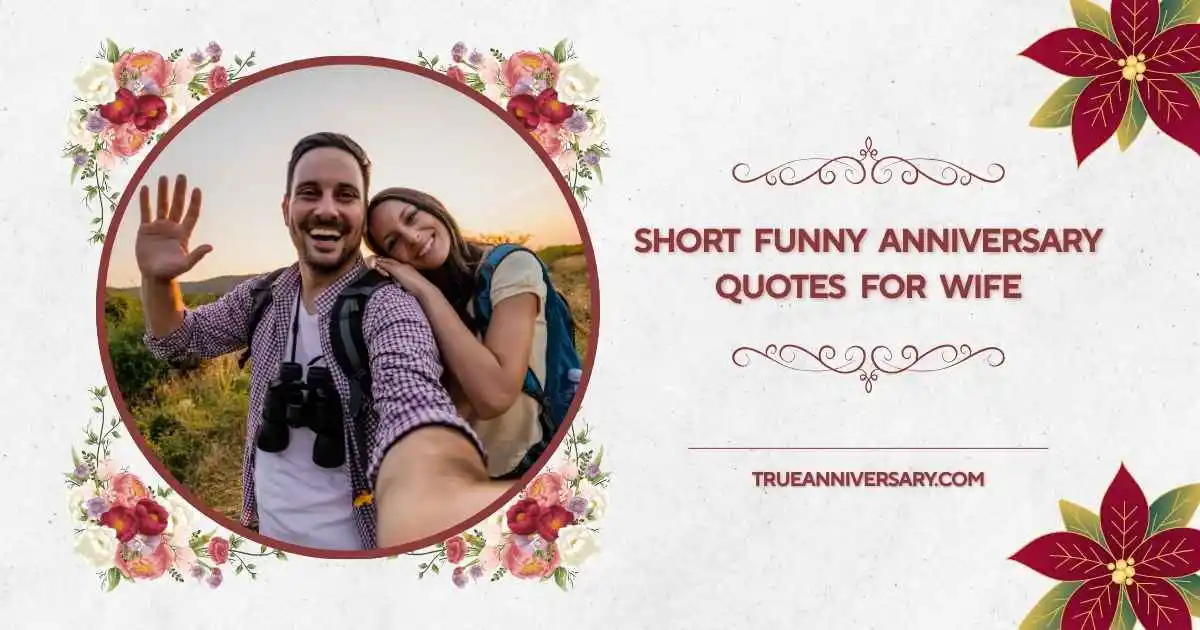 short funny anniversary quotes for wife