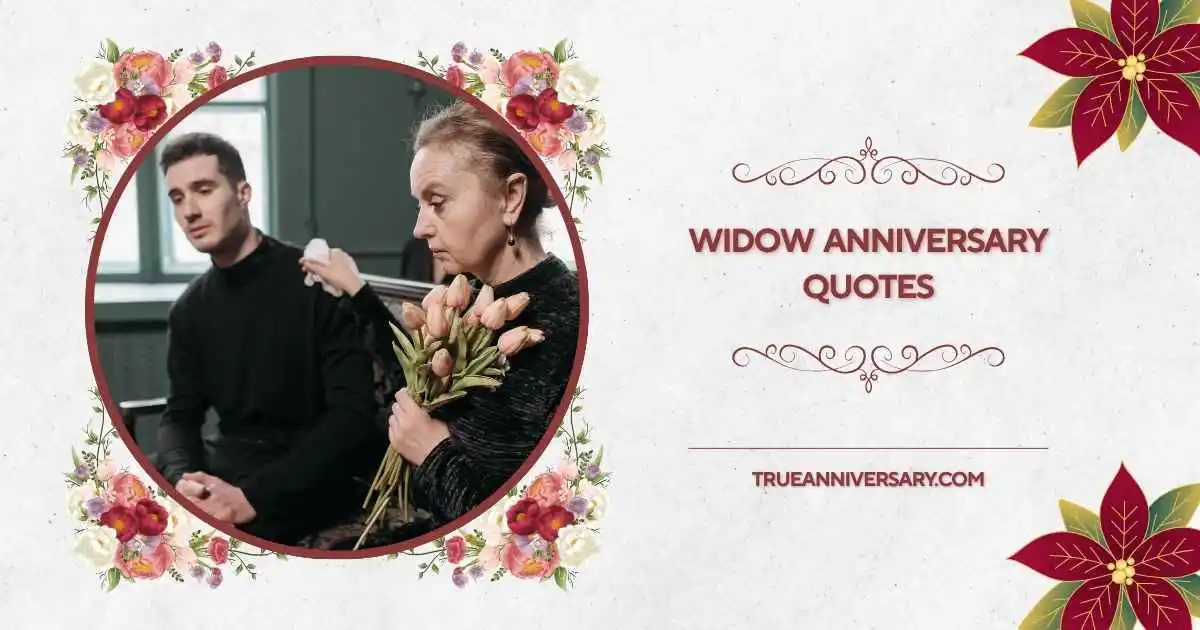 widow anniversary quotes