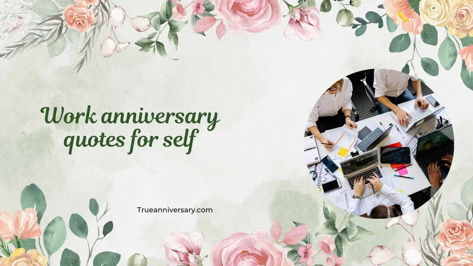 work anniversary quotes for self
