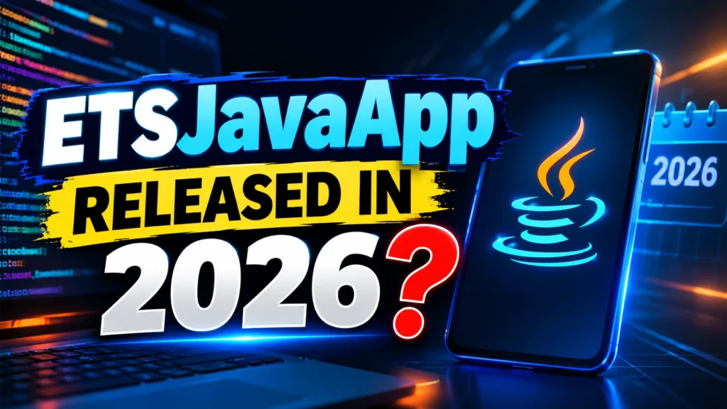 Is ETSJavaApp Released in 2026