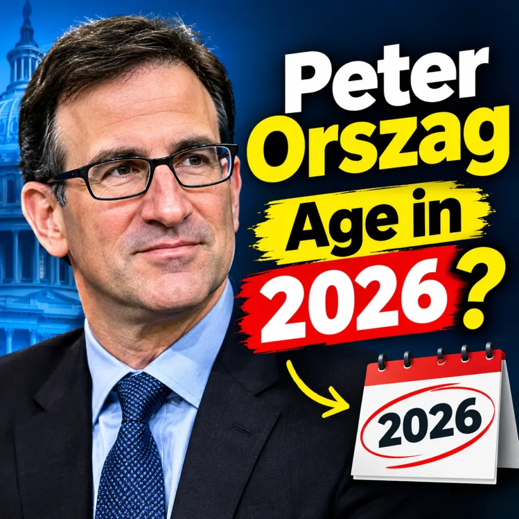 Peter Orszag Age in 2026