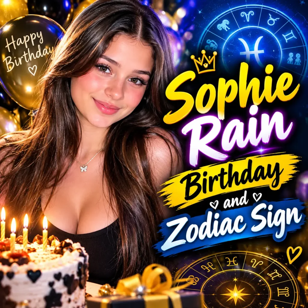 Sophie Rain Birthday and Zodiac Sign