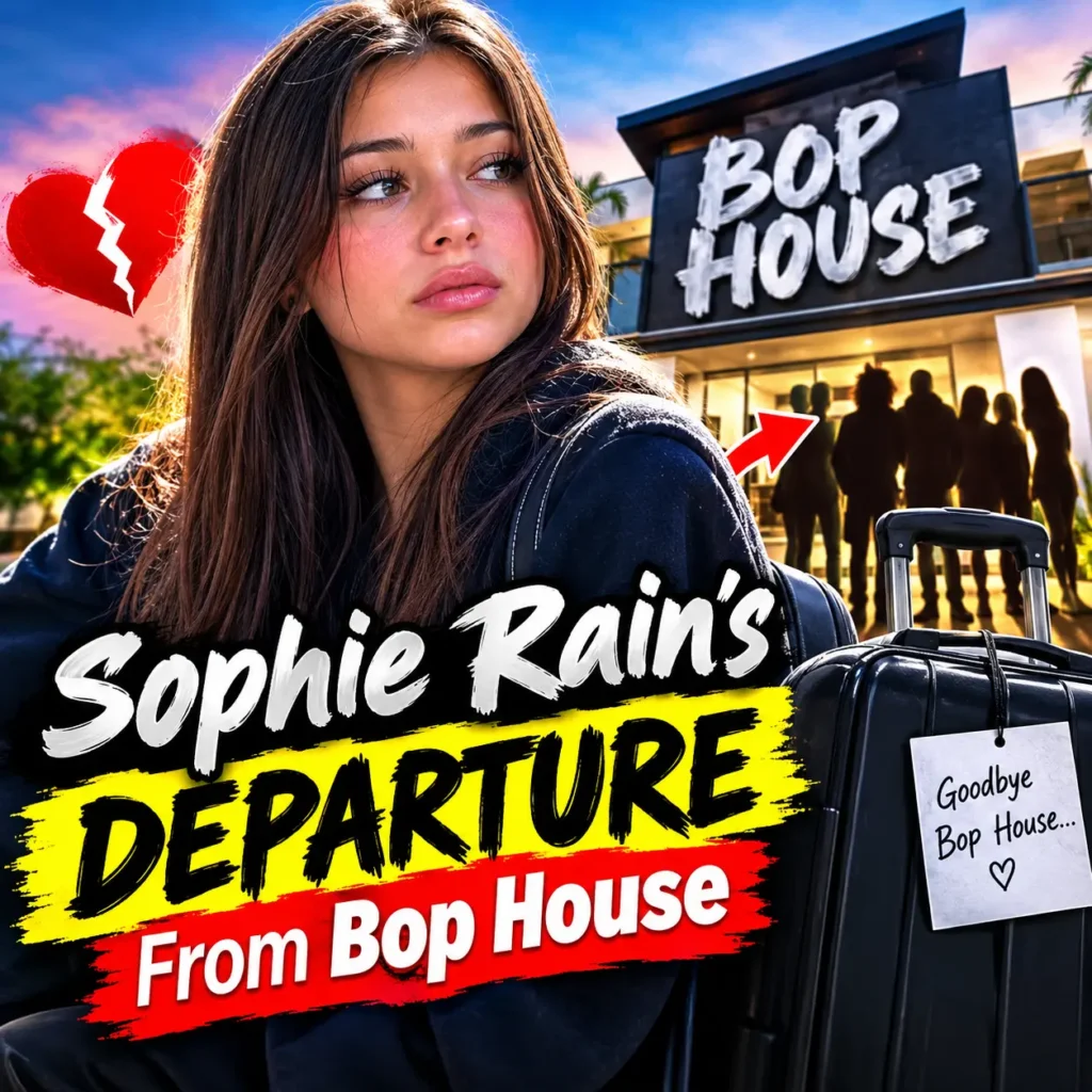 Sophie Rain's Departure From Bop House