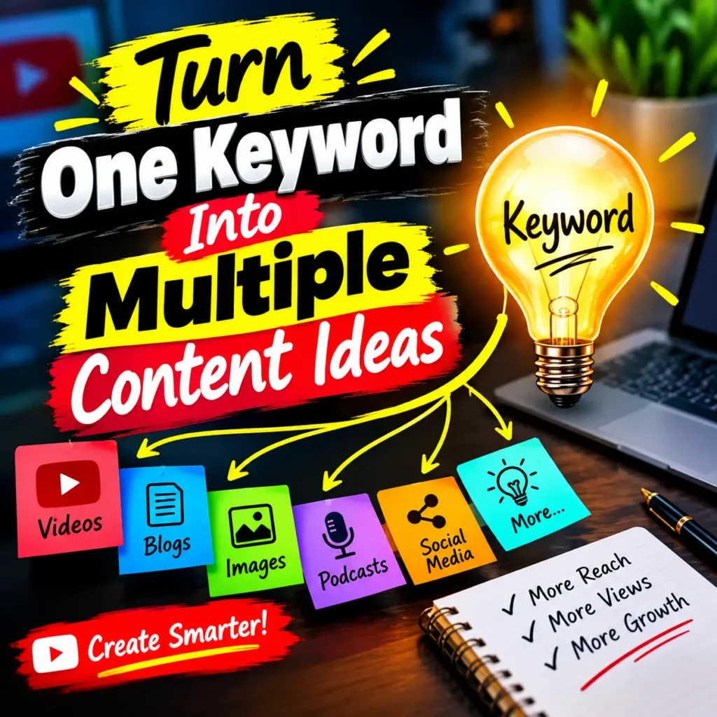 Turn One Keyword Into Multiple Content Ideas