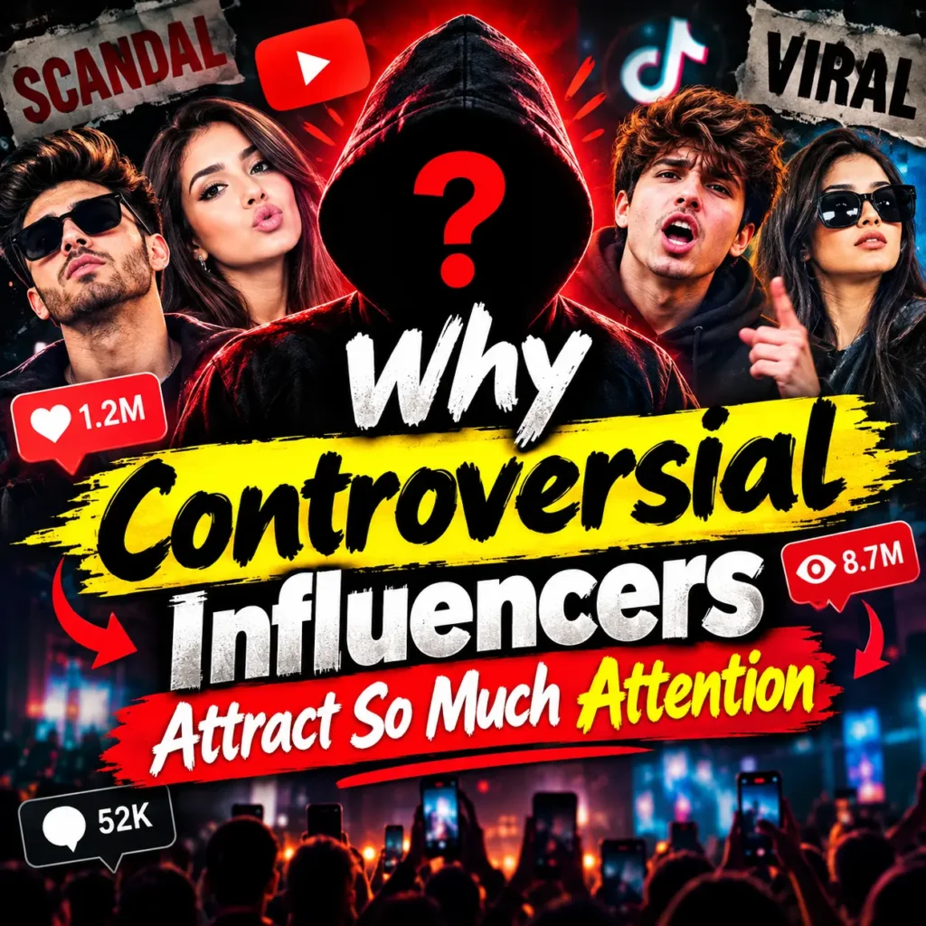 Why Controversial Influencers Attract So Much Attention
